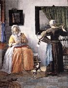 Woman Reading a Letter sg METSU, Gabriel